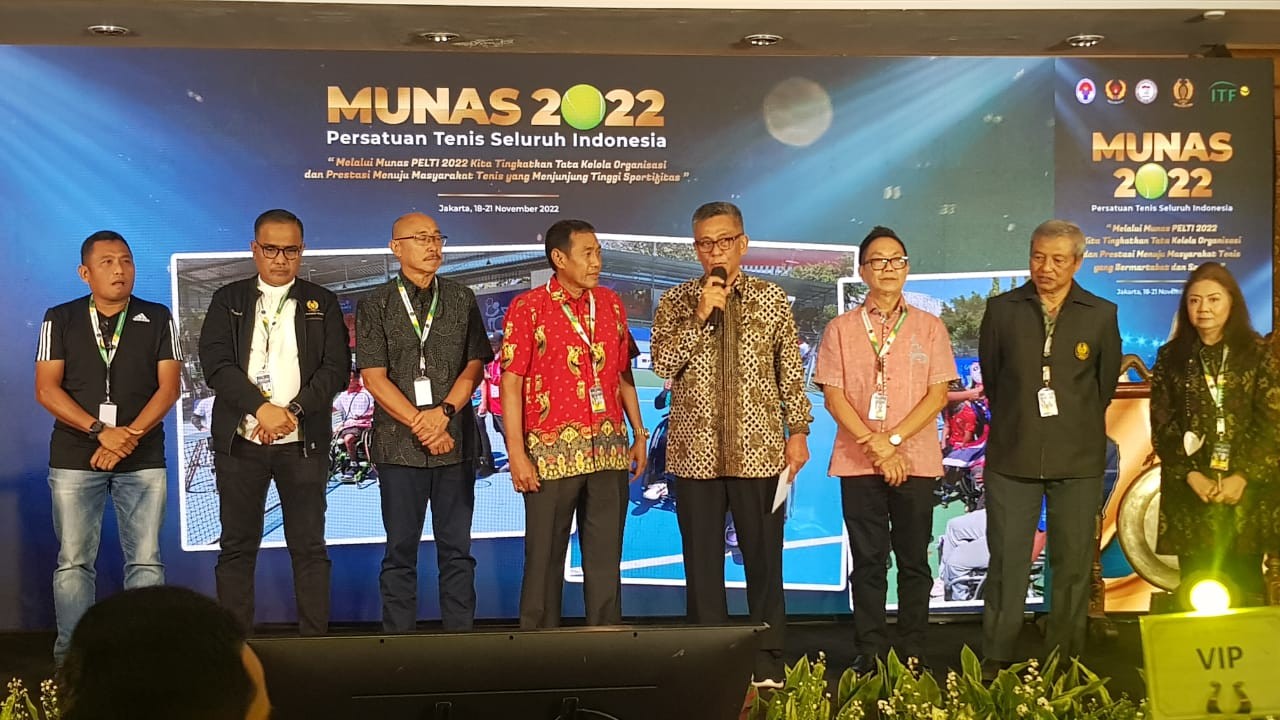 Munas PP Pelti 2022 Dibuka, Peluang Besar Rildo Anwar Ketum Lagi