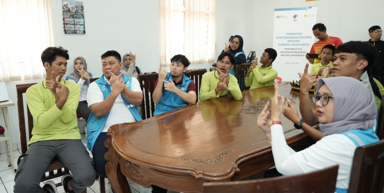 Dukung Pendidikan Inklusif, PLN dan PSBNRW Cahaya Batin Gelar Pelatihan Bersama