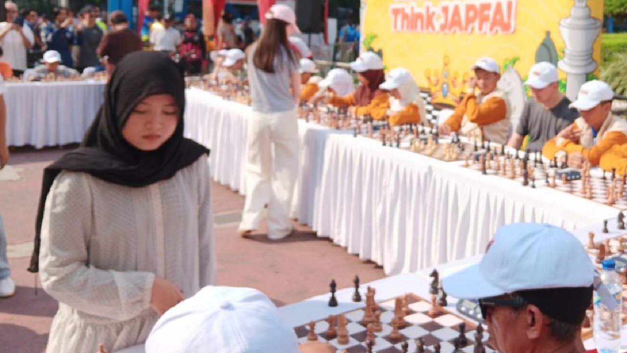 Catur Bertemu Masyarakat: JAPFA Buka Festival 2025 dengan Pertandingan Seru di CFD