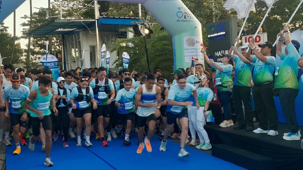 JEC Charity Run Dorong Kesadaran Donor Kornea dan Gaya Hidup Sehat