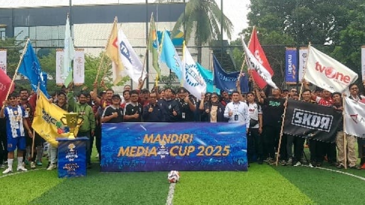 Turnamen Mini Soccer Mandiri Media Cup 2025 Bergulir, Ajang Silaturahmi Insan Pers Indonesia
