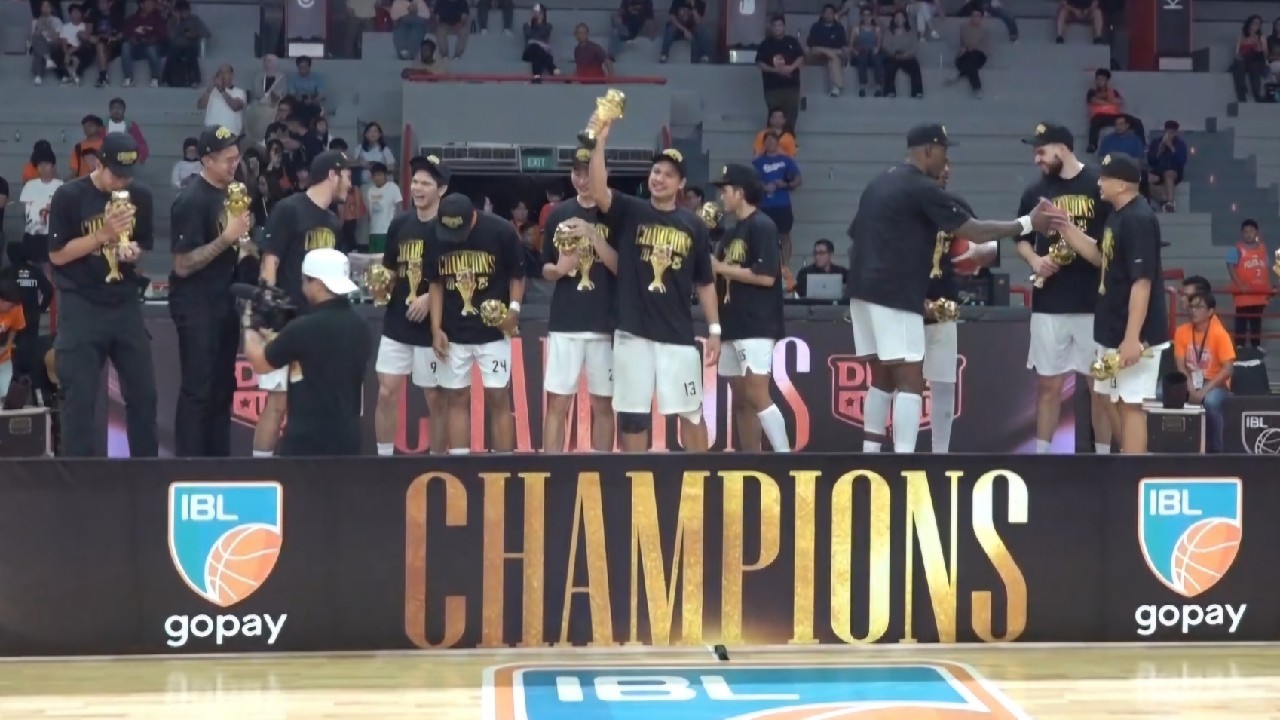 Dewa United Ukir Sejarah, Juara IBL 2025 Usai Tundukkan Pelita Jaya