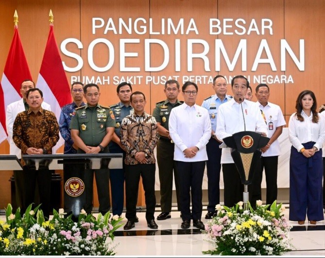 Resmikan RS PPN, Presiden Tekankan Pentingnya Kesiapan Fasilitas Kesehatan