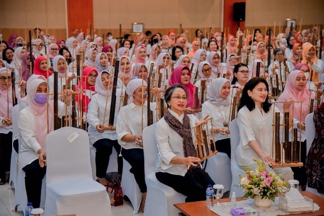 DWP Kementerian ESDM Gandeng OASE KIM Siap Pecahkan Rekor Dunia Angklung