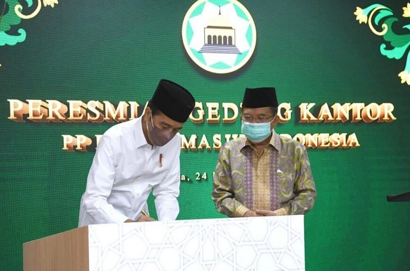 Presiden Resmikan Gedung Kantor Pimpinan Pusat DMI 