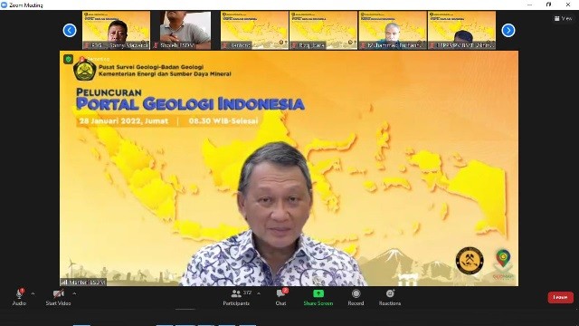 Menteri ESDM Luncurkan Portal Geologi Indonesia