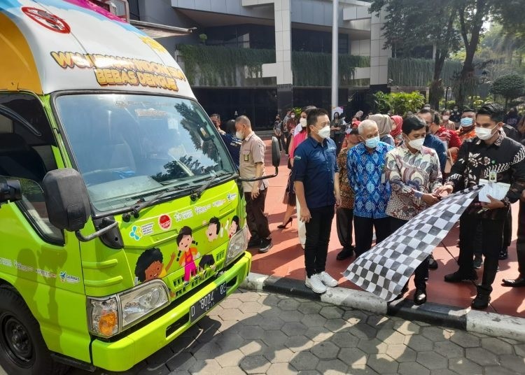 Wamenkes Lepas Mobil Edukasi Dengue