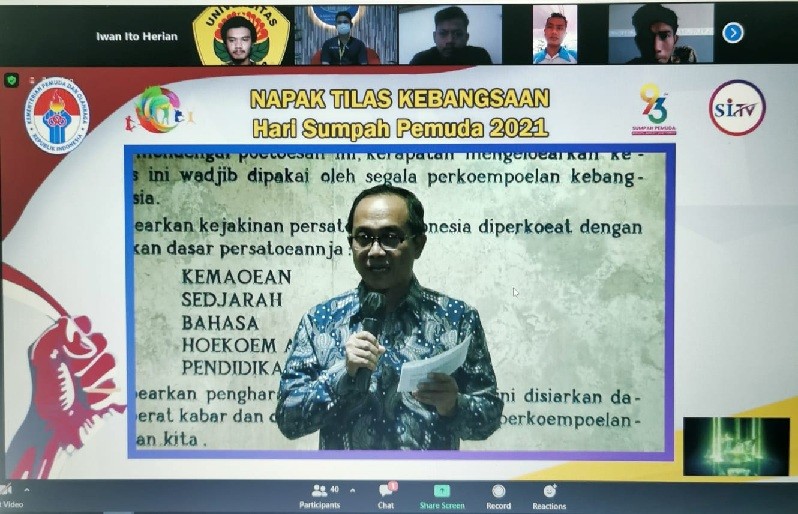 Sambut Hari Sumpah Pemuda 2021, Kemenpora Gelar Napak Tilas Kebangsaan