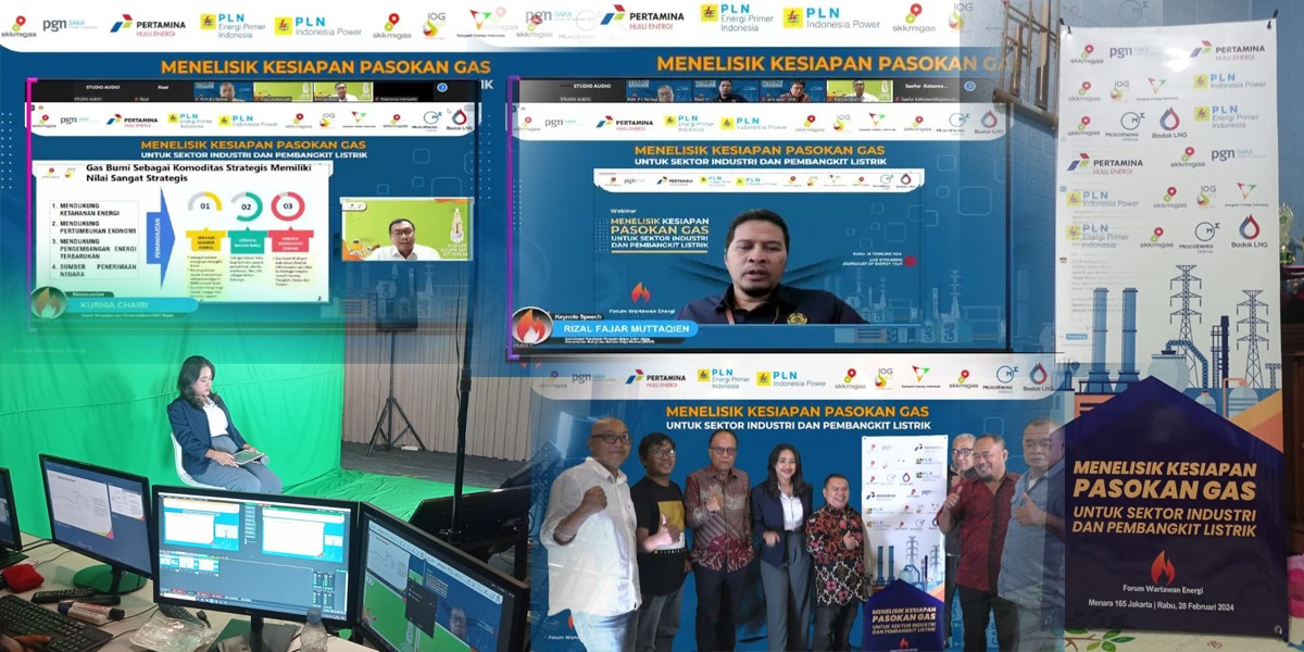 Gas Bumi Energi Transisi  jadi Tema Webinar Forum Wartawan Energi