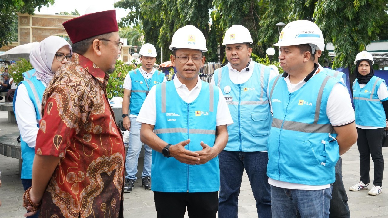 Wujudkan Ramadan Terang Ibadah Nyaman, PLN Jakarta Raya Inspeksi Kelistrikan 99 Masjid