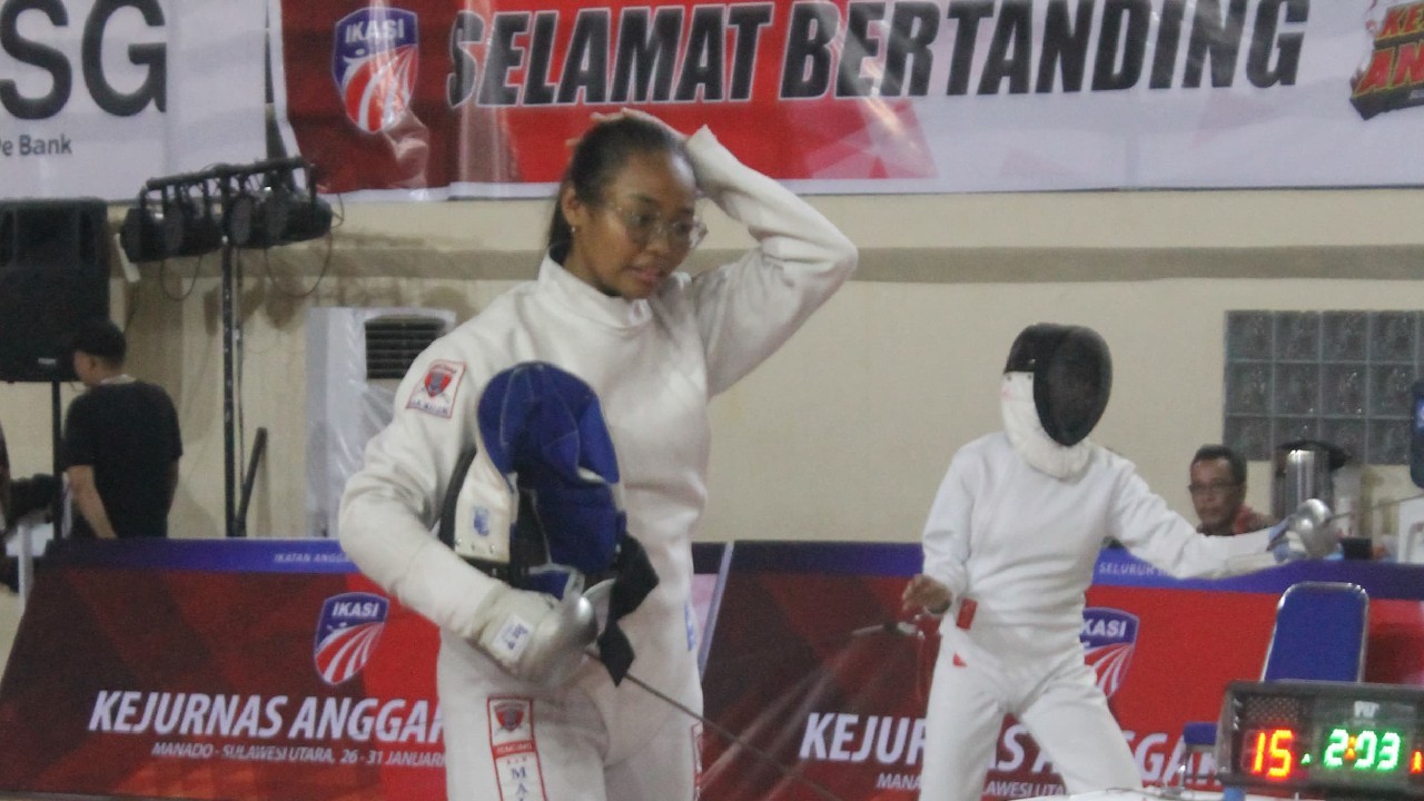Usia 17 Tahun, Jessyca Siap Tampil di Kejuaraan Anggar Asia 2025 Bali