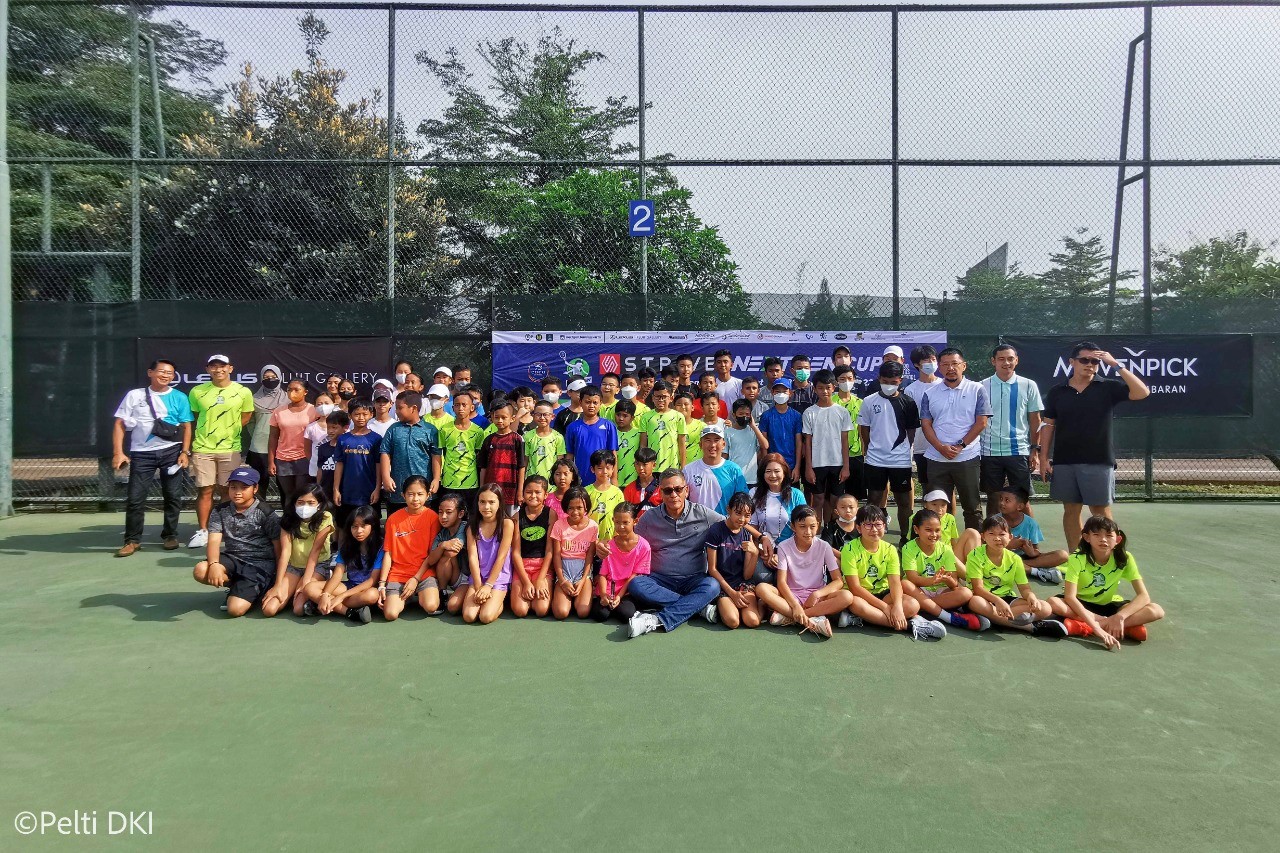 Buka Next Gen Cup 2022,  PELTI DKI Jaring Atlit Tenis Muda Berbakat